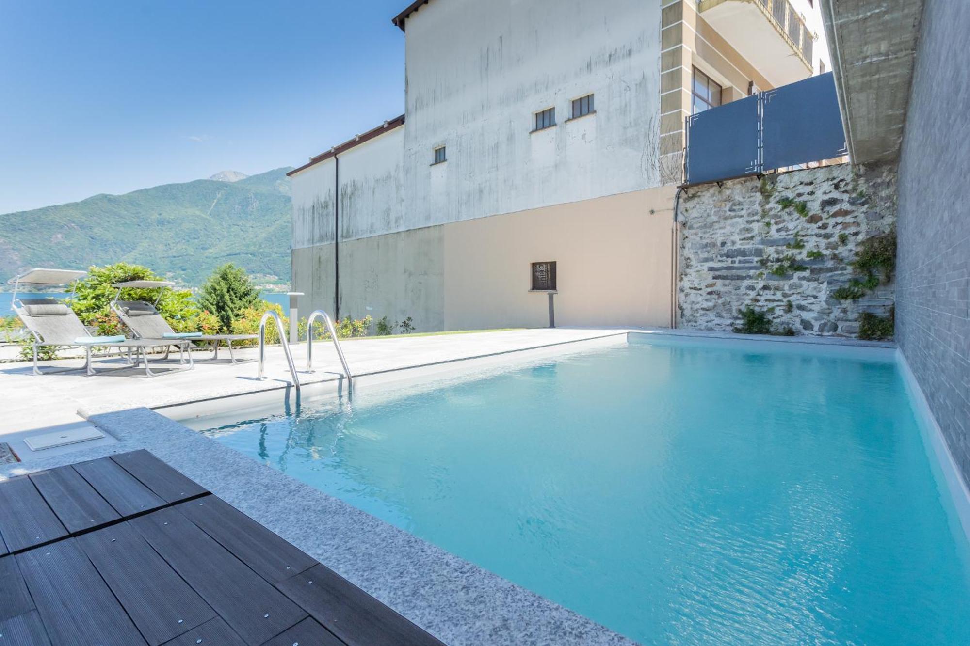 Misultin House & Swimming Pool, Luxury In Lake Como By Rent All Como Pianello Del Lario Exterior foto